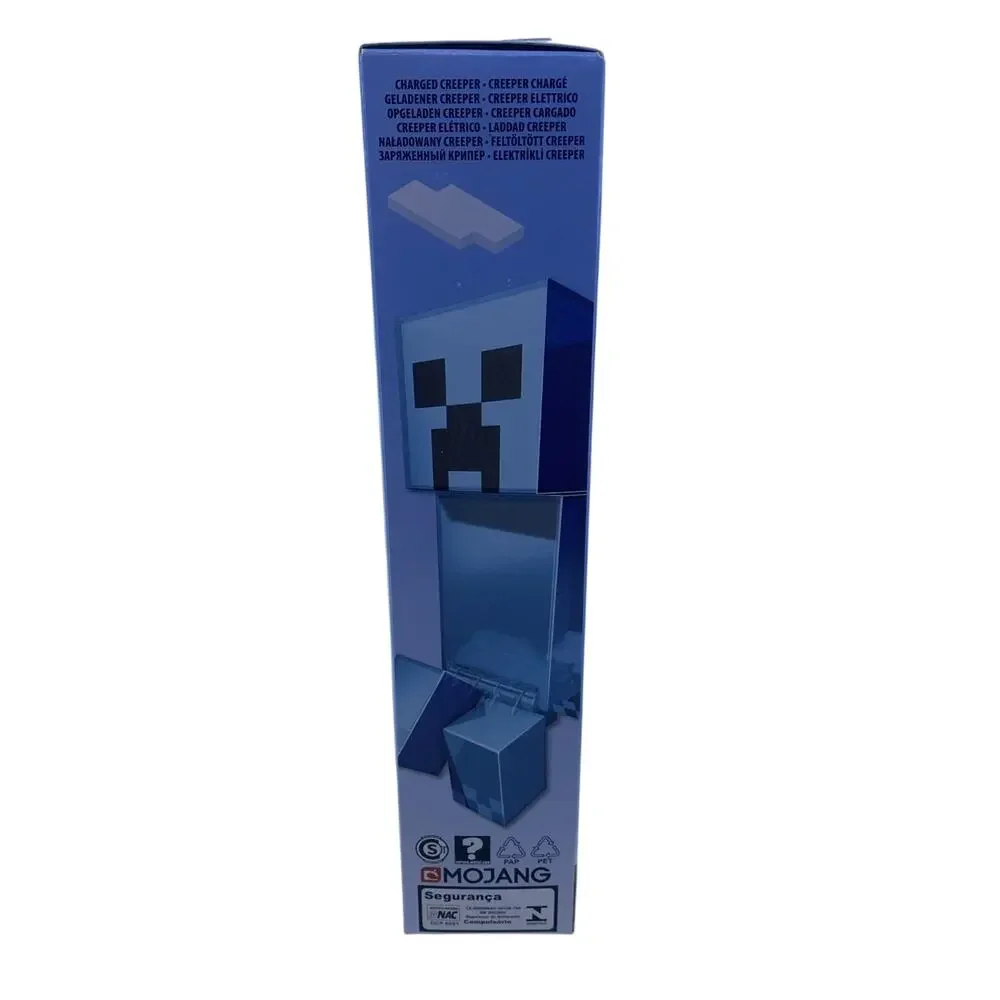 Minecraft Dungeons Creeper Charged Creeper 11” Articulated Action Figure NIB